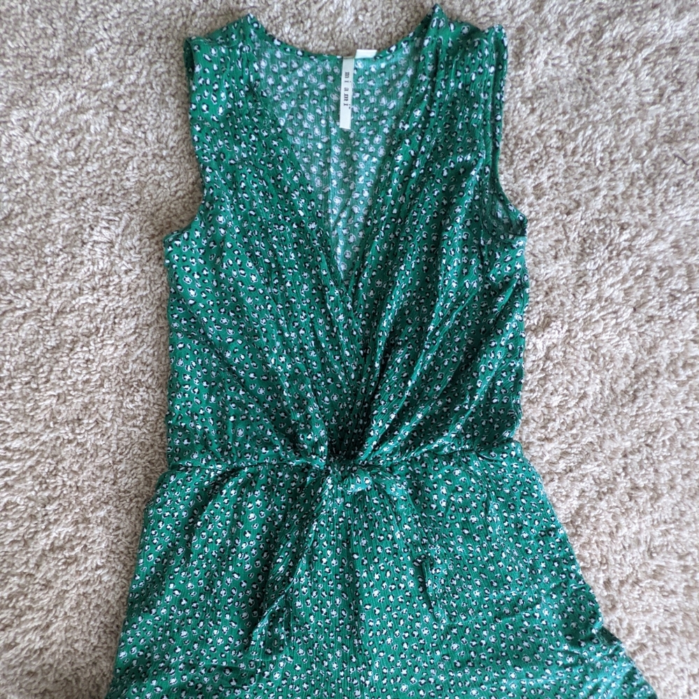 Francesca's Leopard Print Romper